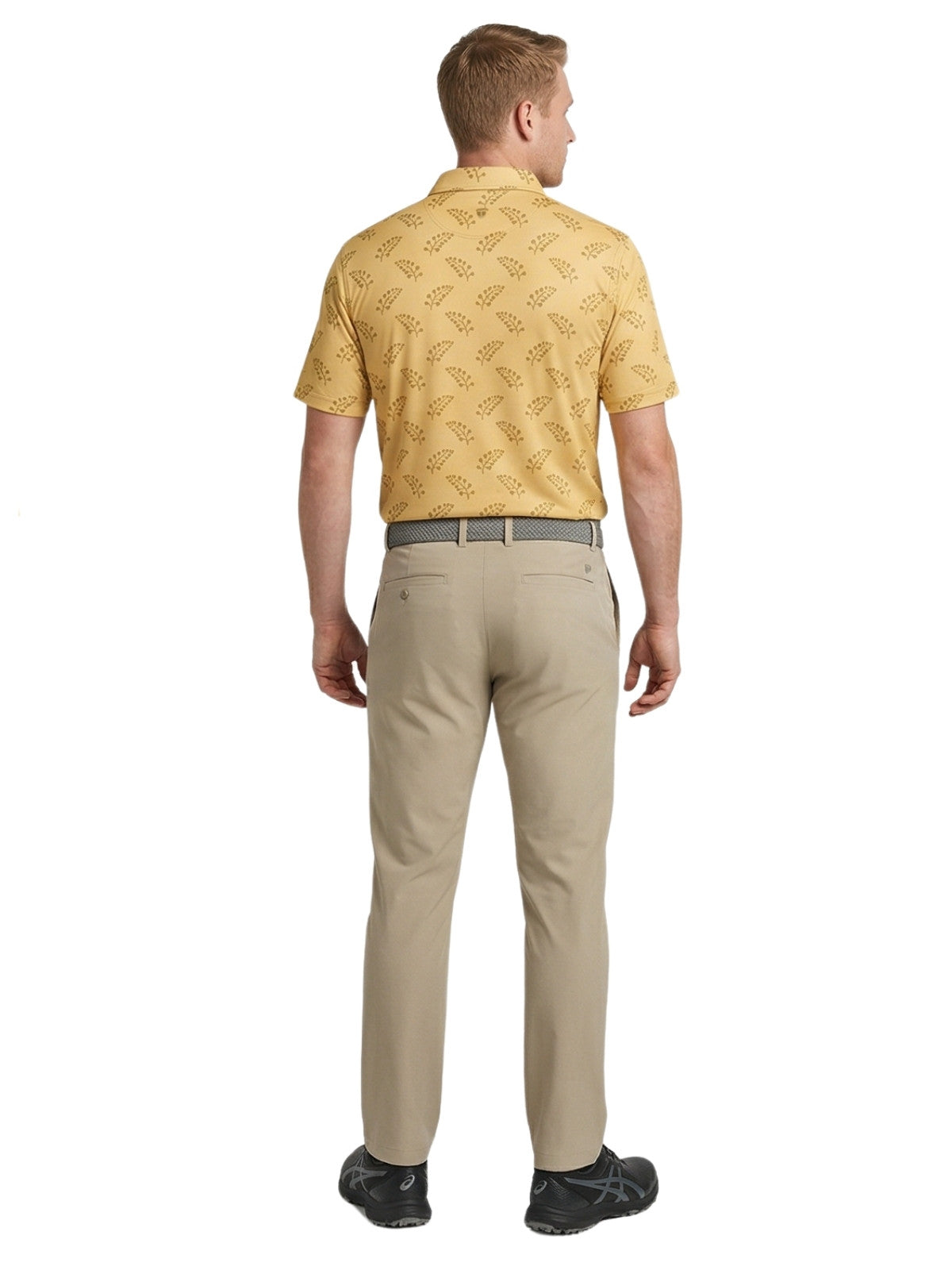 Men’s Golf T-Shirt – 100% Polyester | Breathable Moisture-Wicking Sports Tee