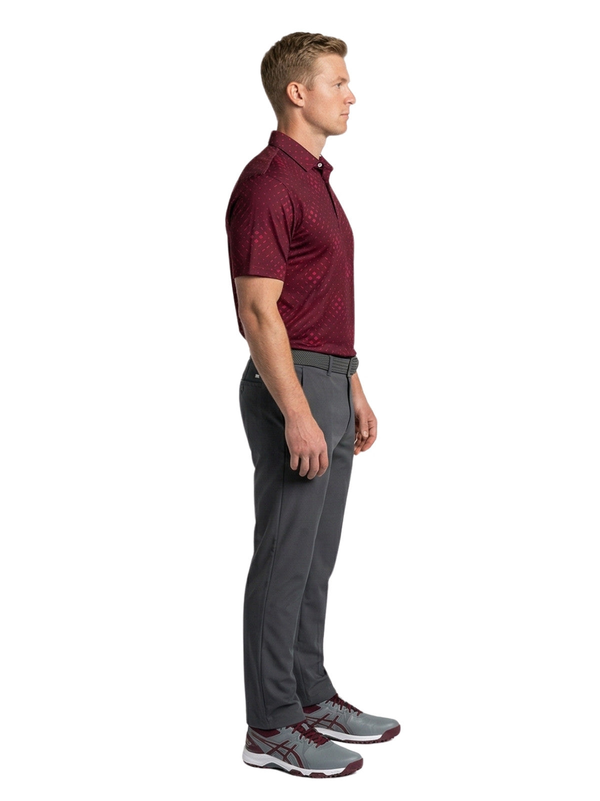 Men’s Active Golf T-Shirt – Sweat-Wicking, Soft & Durable Polyester Fabric