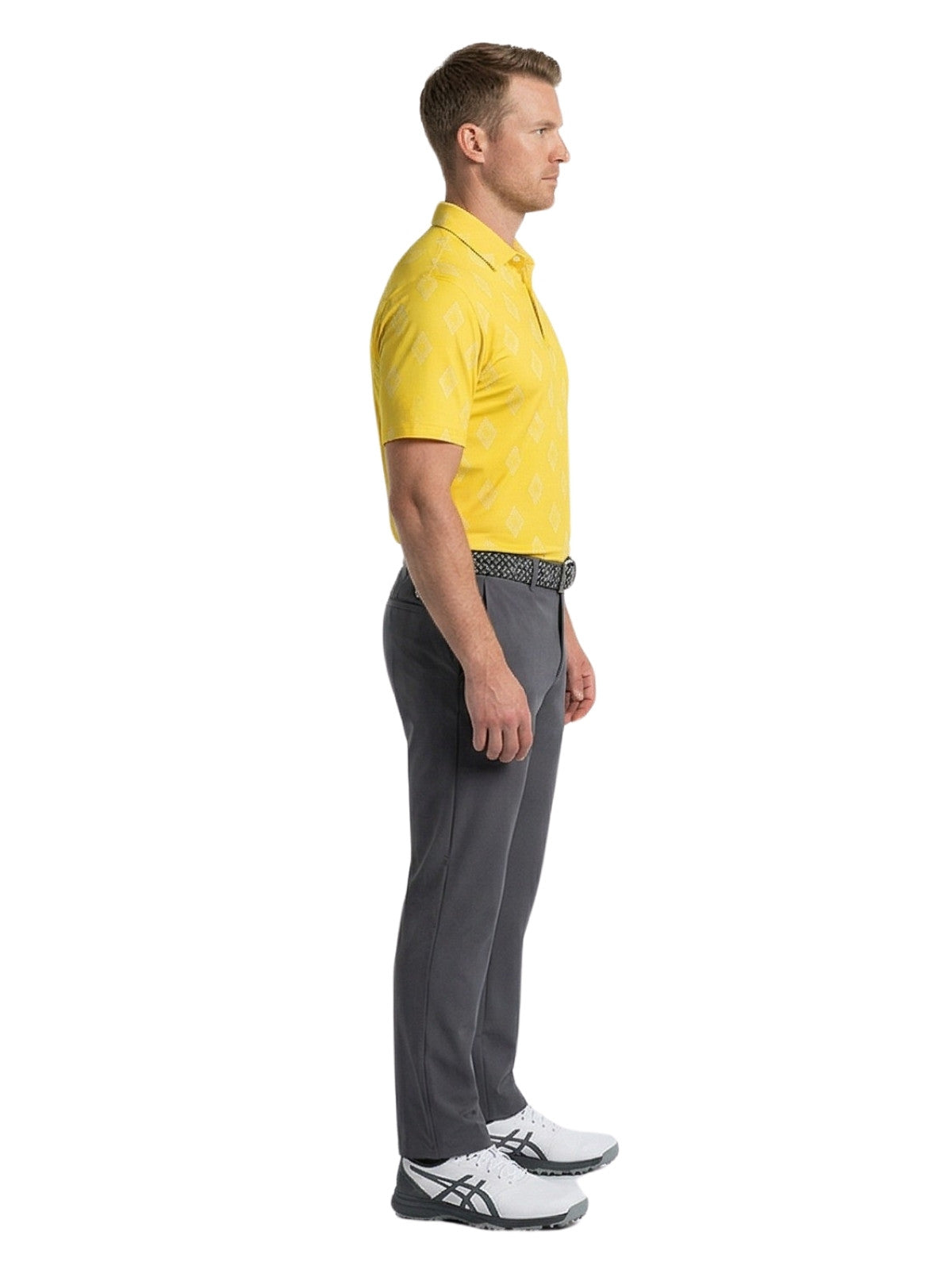 Quick-Dry Golf T-Shirt – Men’s Lightweight Sports Tee with Sublimation Print
