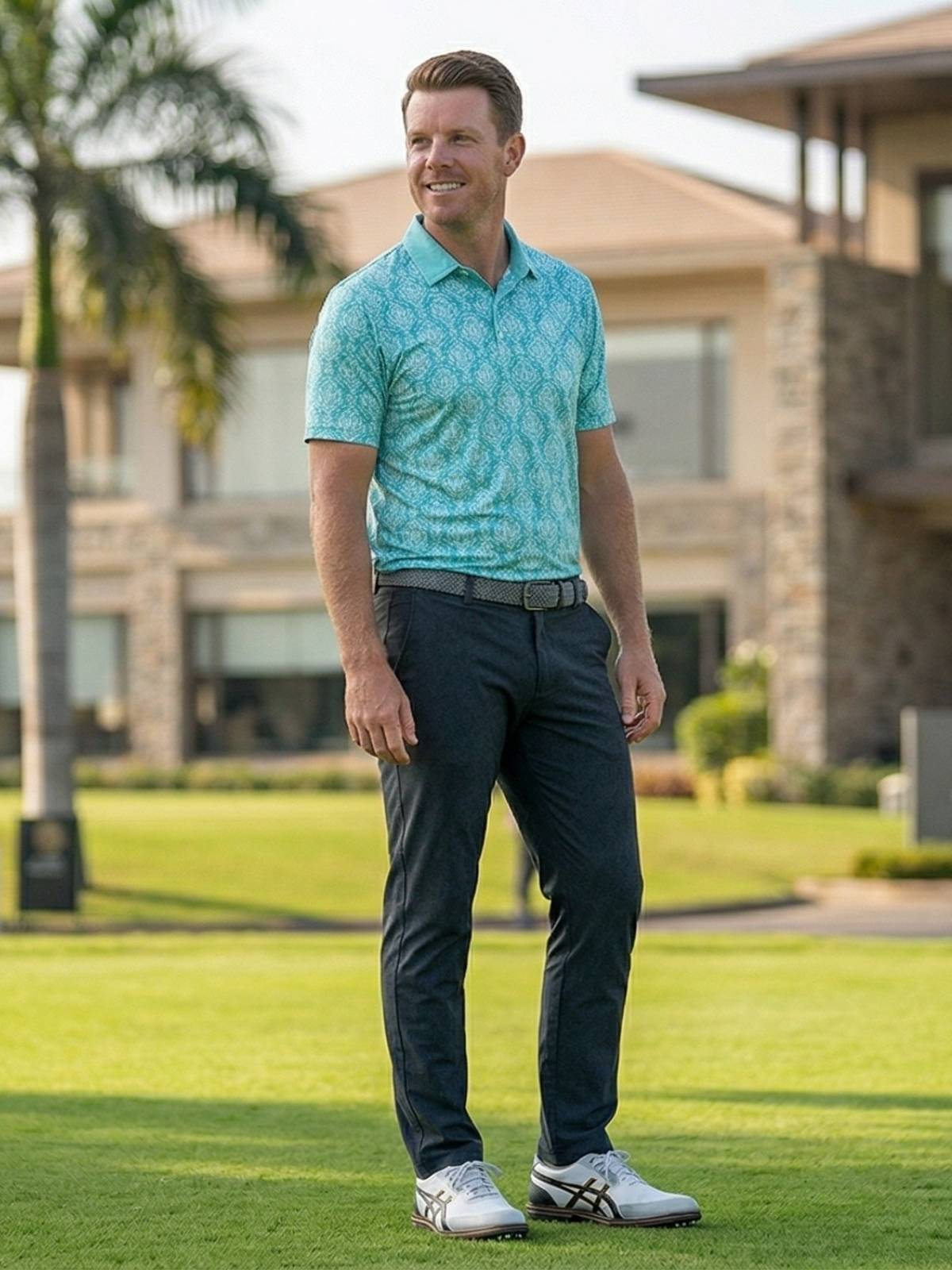 High-Performance Golf T-Shirt – Breathable, Comfortable & Fade-Resistant