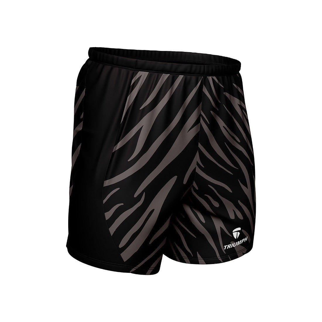 Men’s Exercise Shorts Quick Dry Athletic Workout Gym Shorts with Zipper Pockets