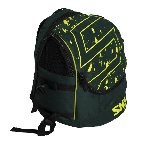 SNS Compact Backpack Bag For Hockey And Other Sports – BOTTLE GREEN