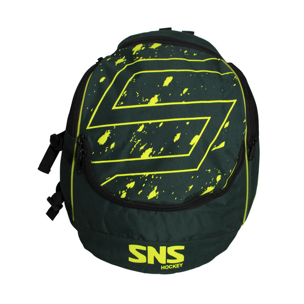 SNS Compact Backpack Bag For Hockey And Other Sports – BOTTLE GREEN