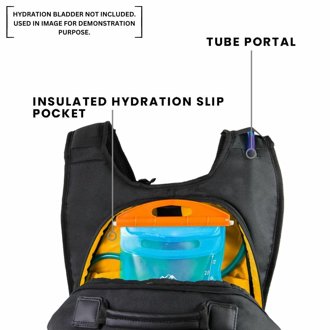 RAPTR H2O - 15 ltrs - Rider laptop backpack (15.6 inch laptops) (compatible with upto 2L hydration packs)