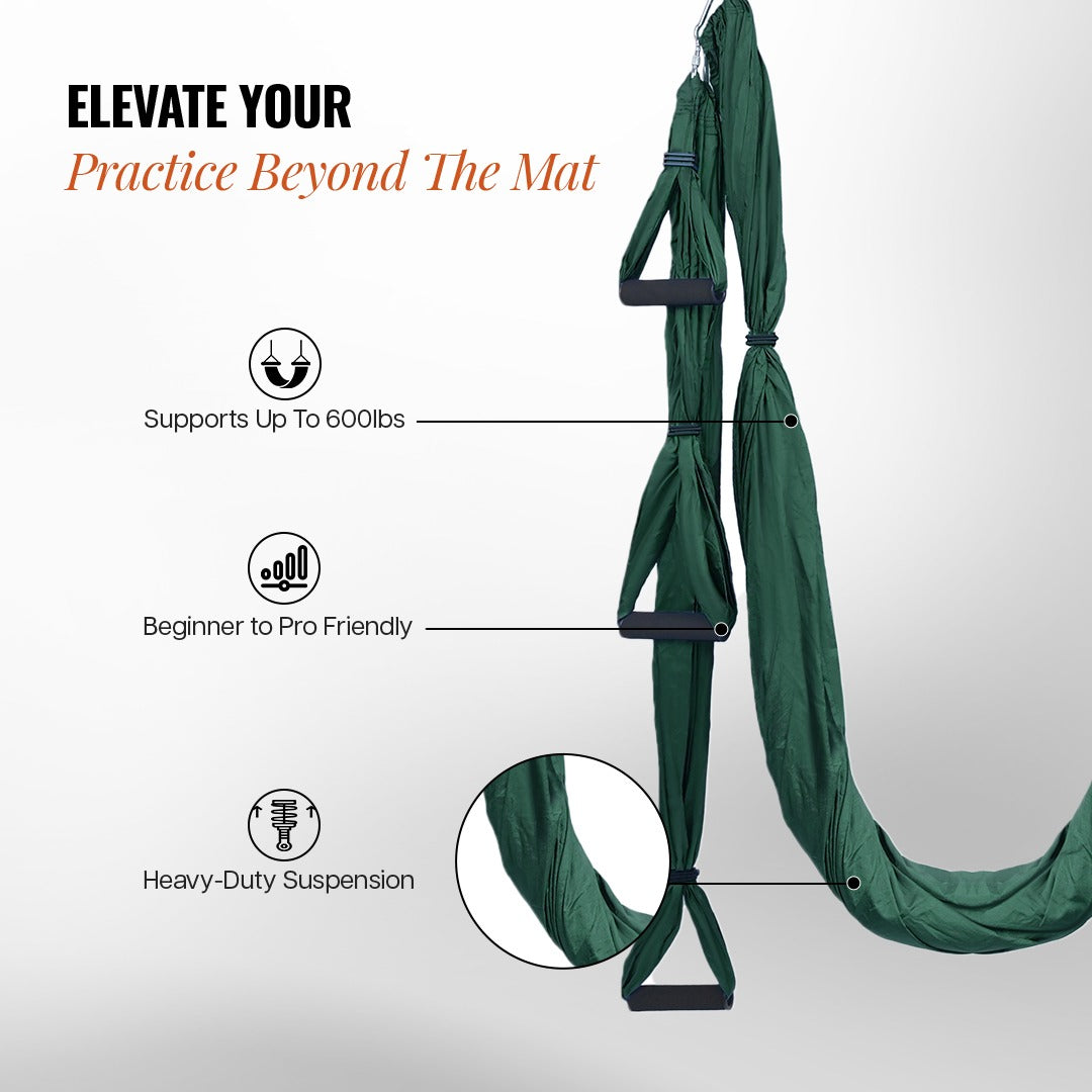 Bungee Hammock for Yoga & Exercise