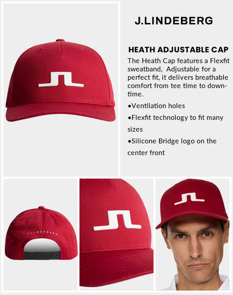 J Lindeberg Men’s Heath Adjustable Cap - Bossa Nova