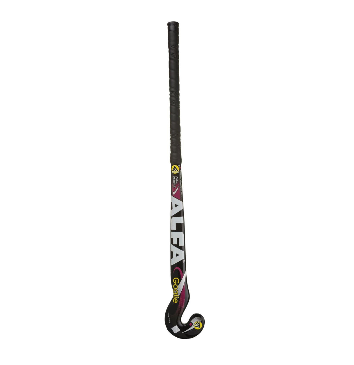 ALFA GOALIE STICK PAINT FINISH ZIG ZAG BLADE | KIBI SPORTS - KIBI SPORTS