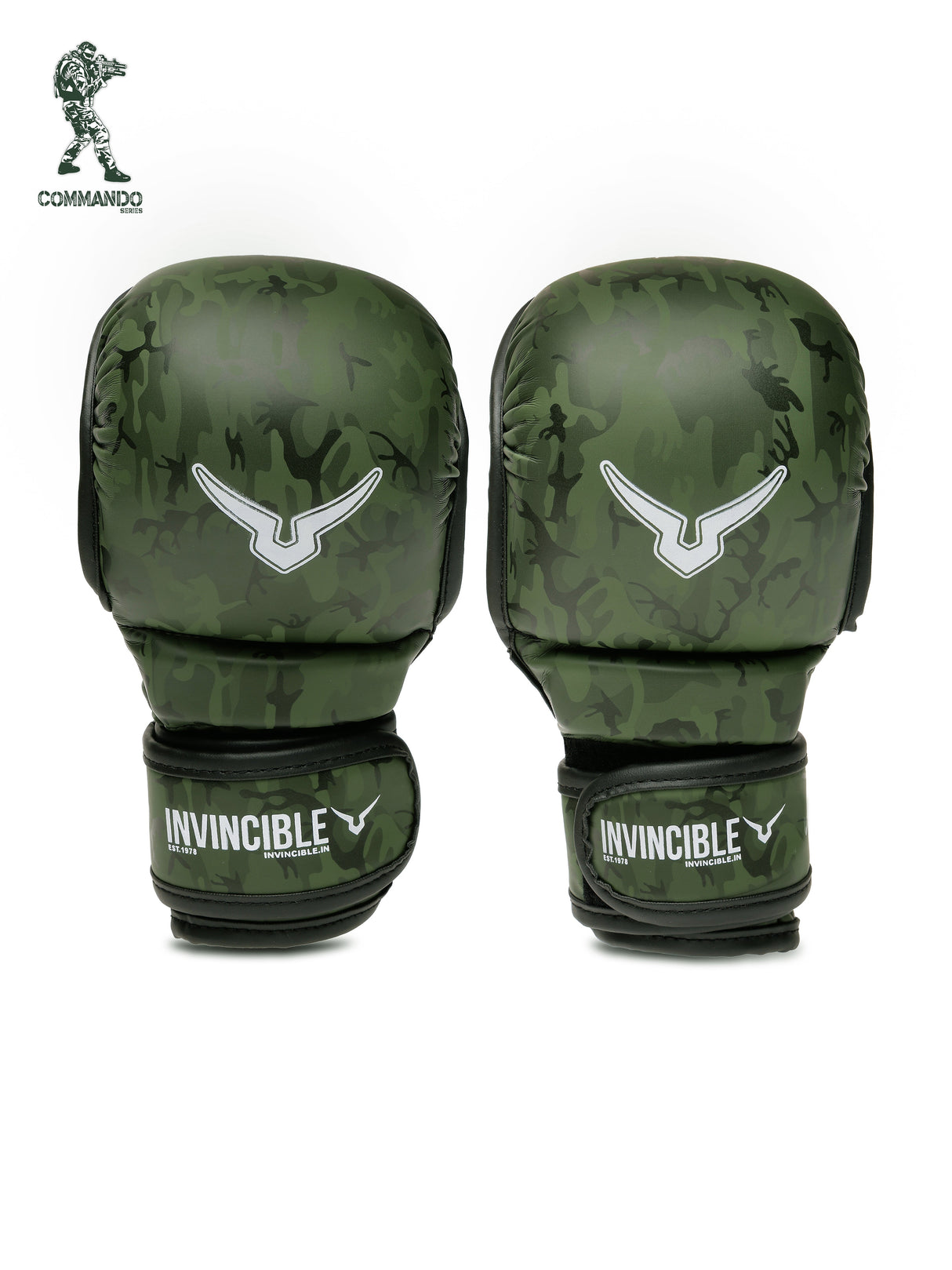 Invincible Commando MMA Sparring Gloves