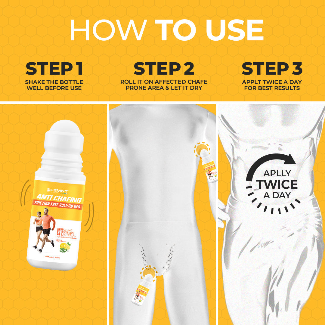 Anti Chafing Roll On for Runners