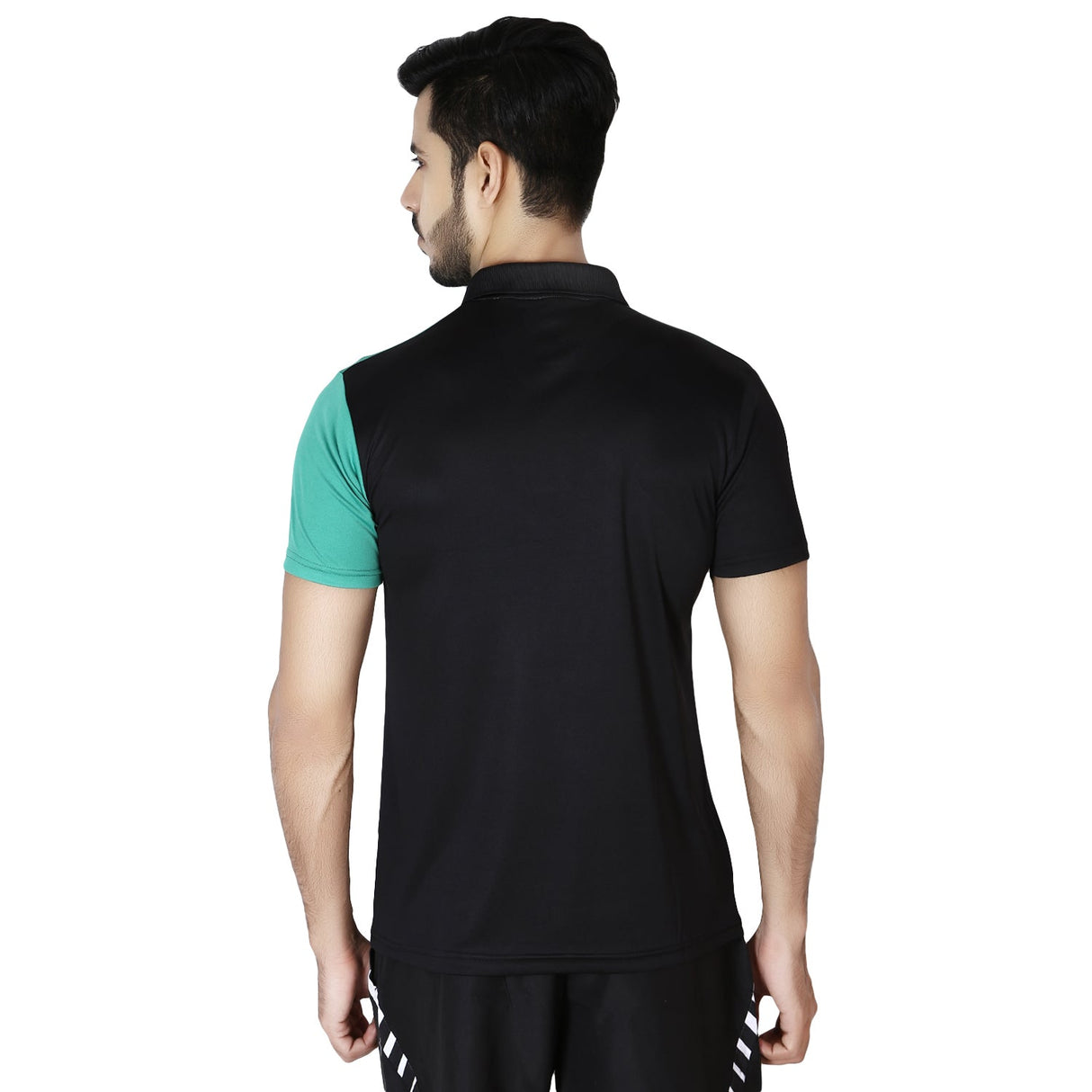 STAG GLOBAL Spin Men's Polo Sports T-Shirt | Athletic Fit | Breathable Performance Wear