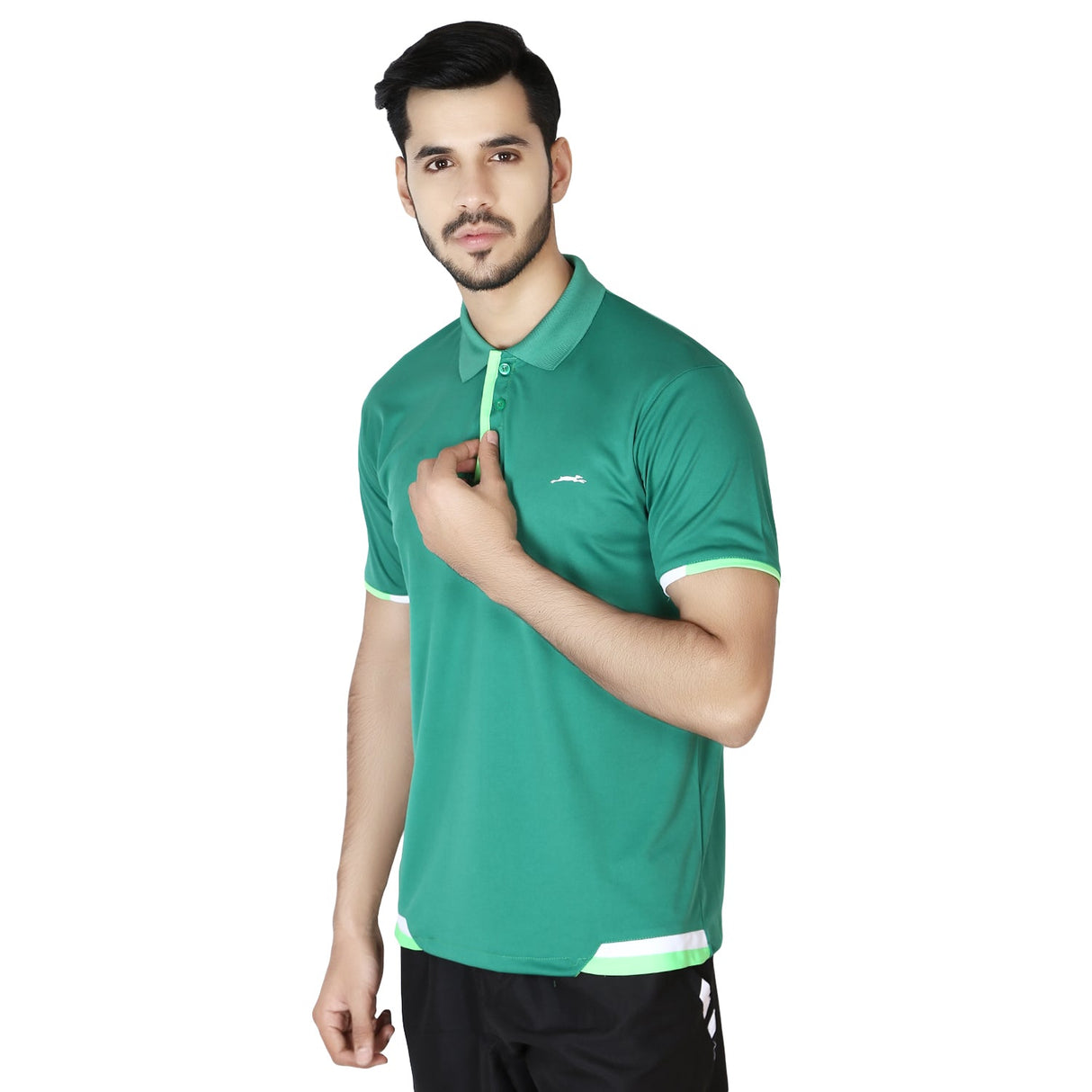 STAG GLOBAL Rapid Men’s Athletic Fit Polo T-shirt | Breathable and Comfortable Sportswear