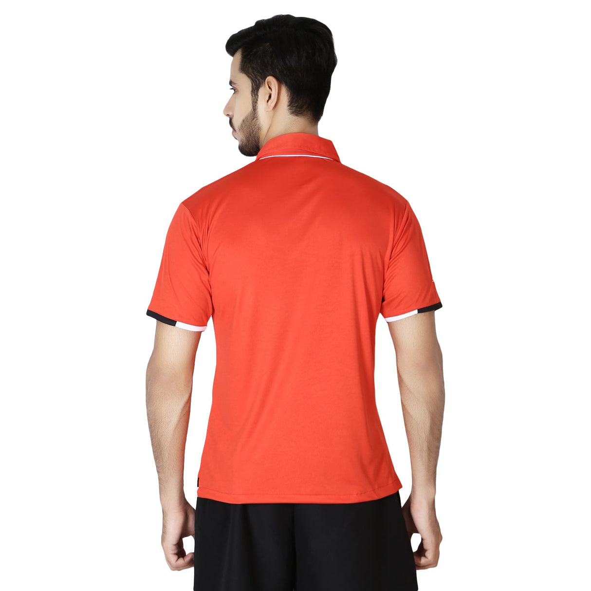 STAG GLOBAL Rapid Men's Polo Sports T-Shirt | Athletic Fit | Breathable Performance Wear