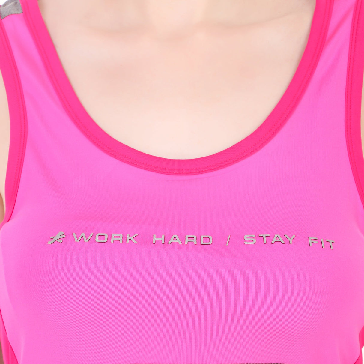 T-Back Sleeveless Tshirt For Women (Pink)
