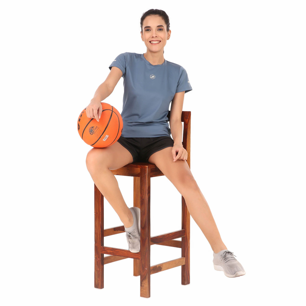 Multiverse Performance Tshirt For Women (Shark Grey)
