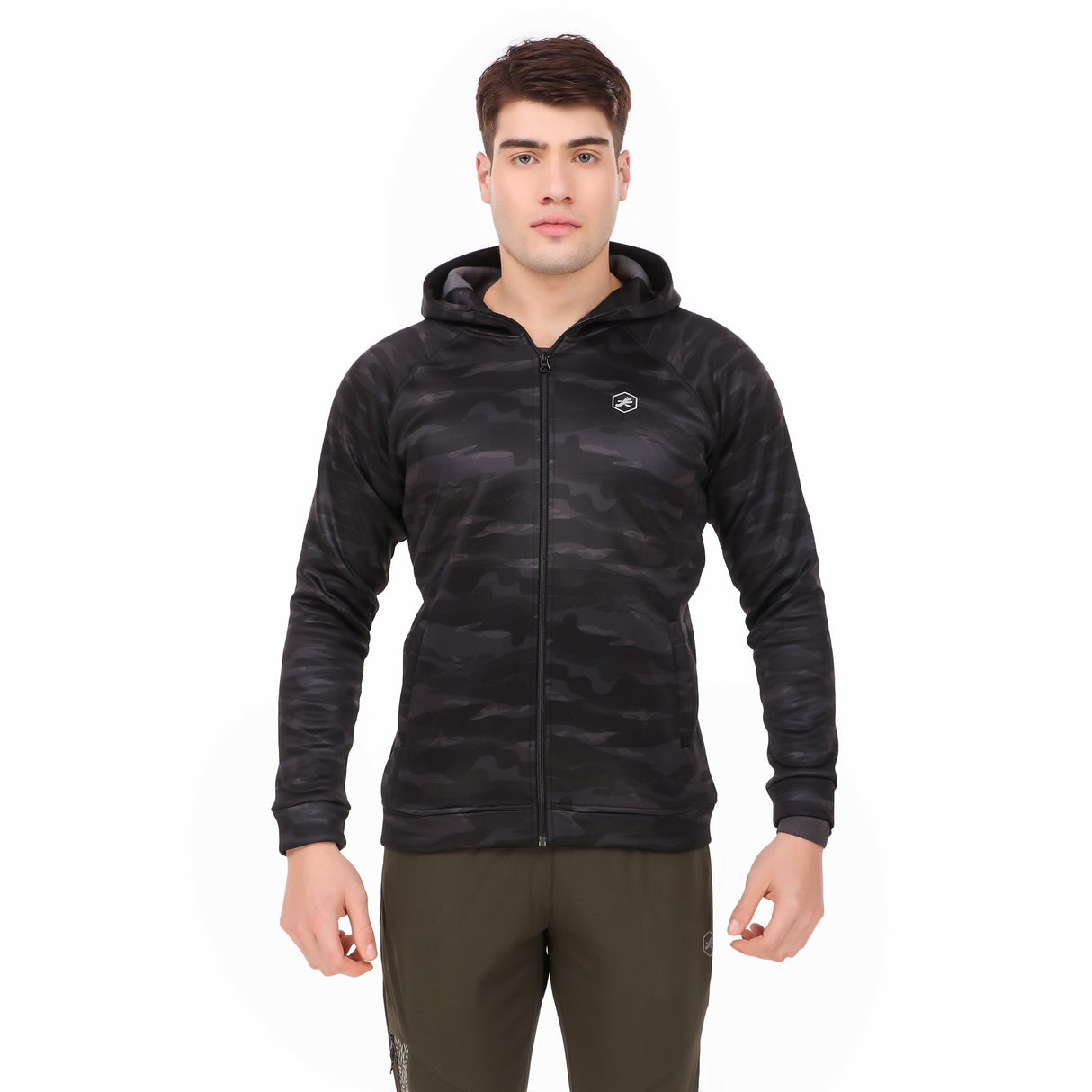 Performance Fleece Upper For Men (Camo Black)