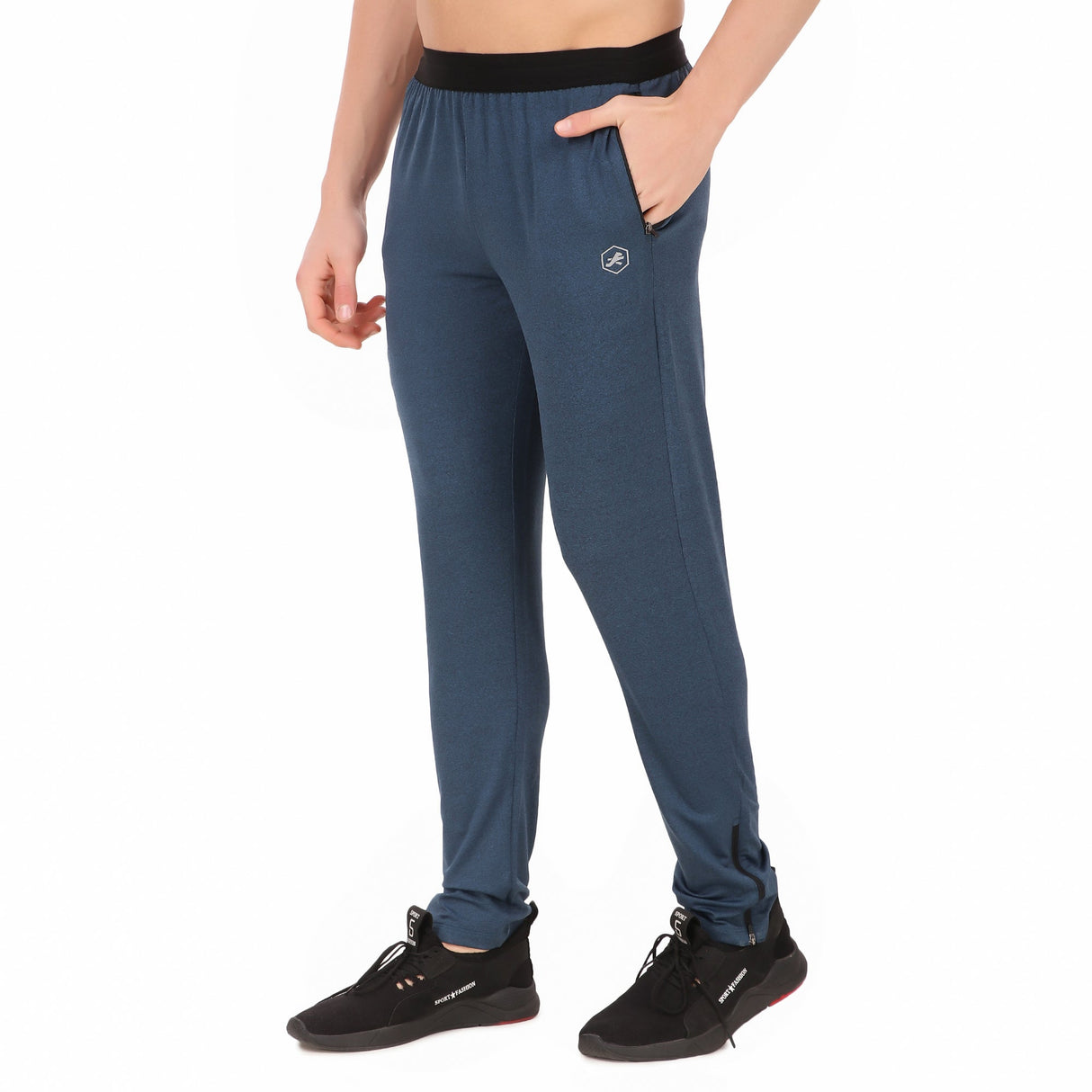 Performance Run Faster Lower For Men (Blue Melange)