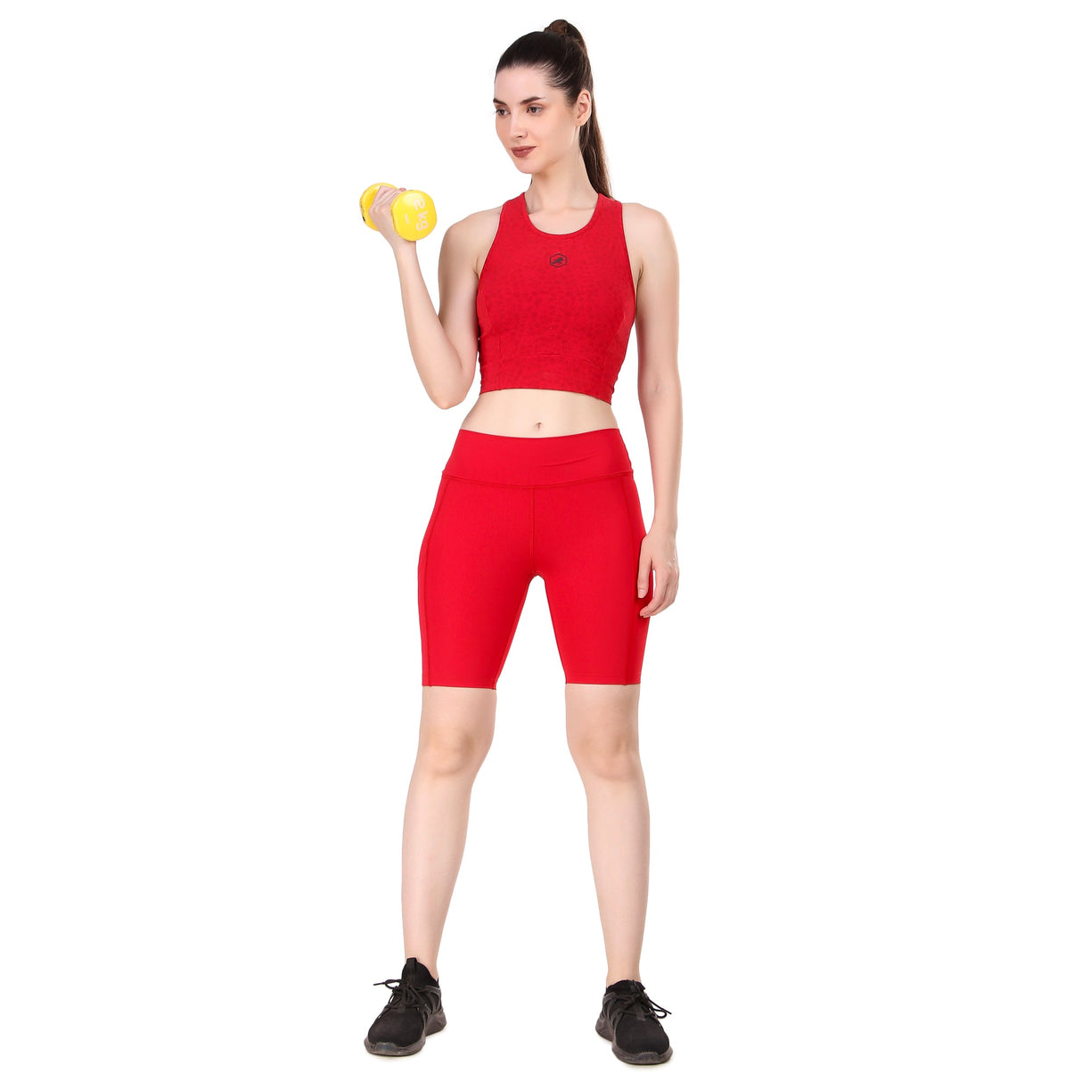 Performance Sports Bra (Red Dots)