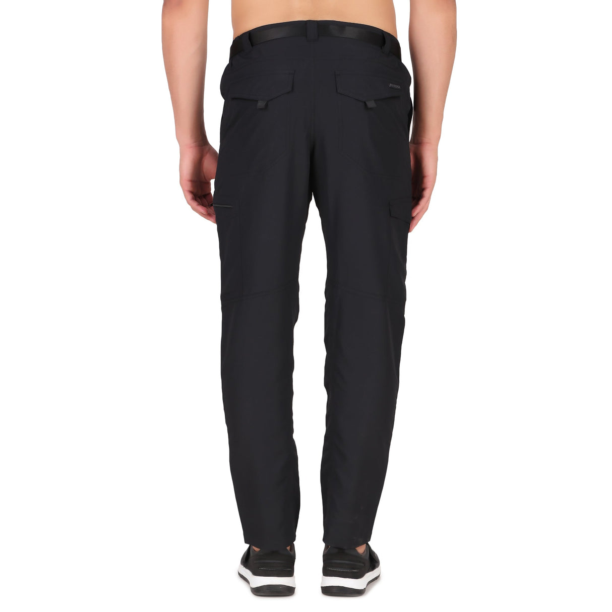 Quick Dry Cargo Pants For Men (Black)
