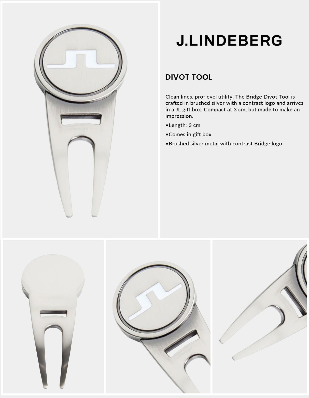 J Lindeberg Bridge Divot Tool - White