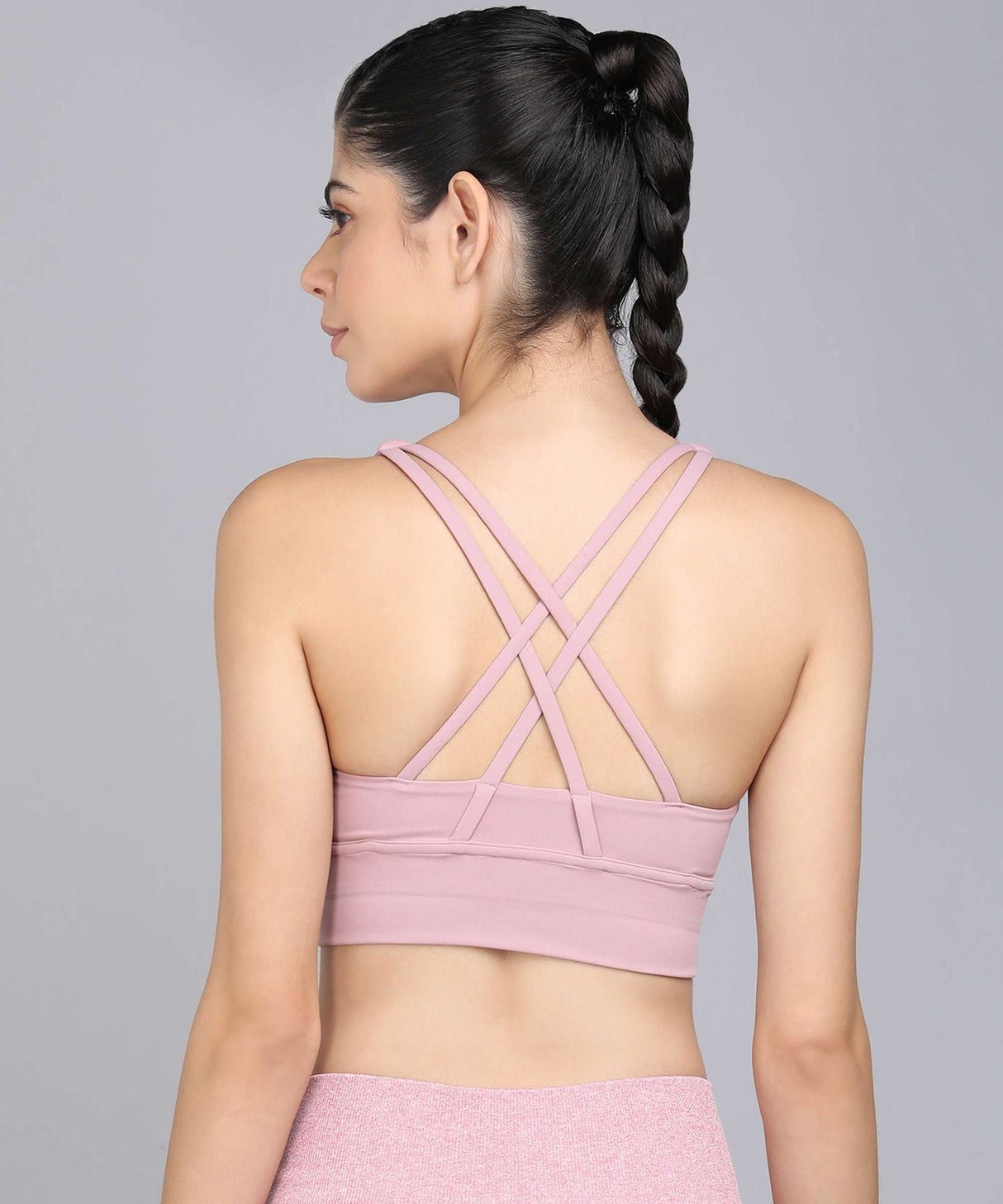 Seamless Criss Cross Back Strappy