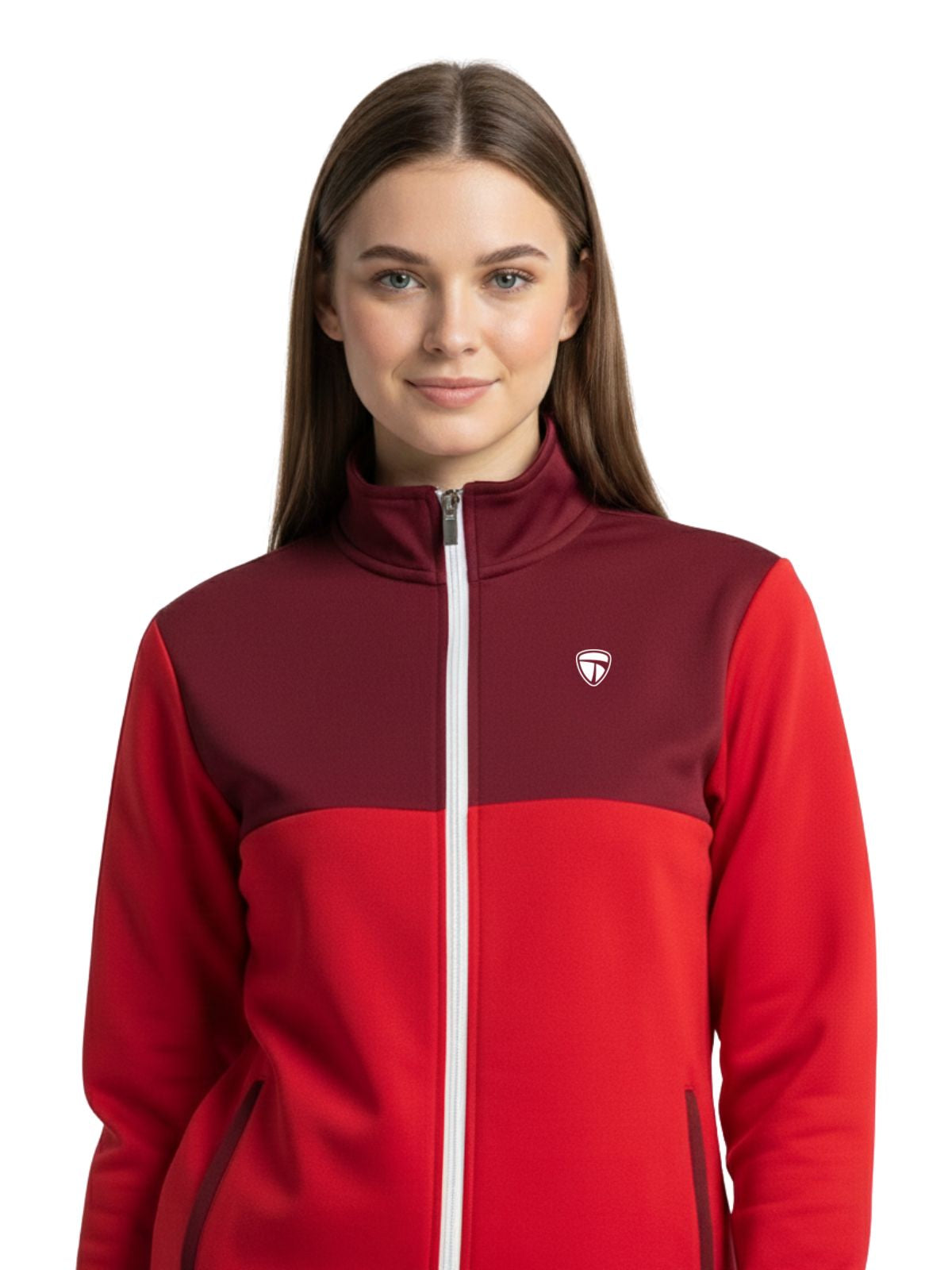 Women’s Track Jacket Full Zipper | Workout Jogging Top for Girl