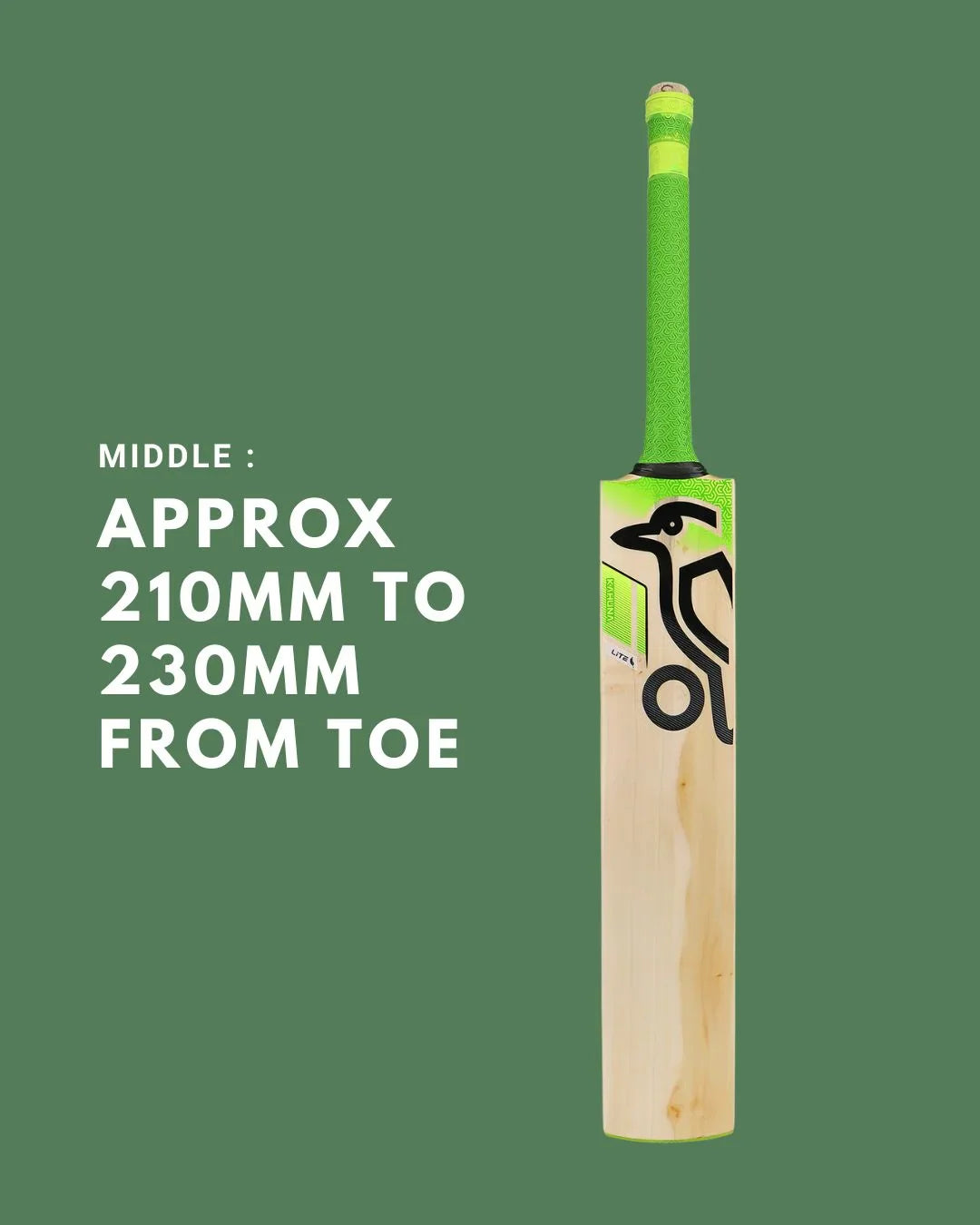 KOOKABURRA Kahuna Lite English Willow Cricket Bat