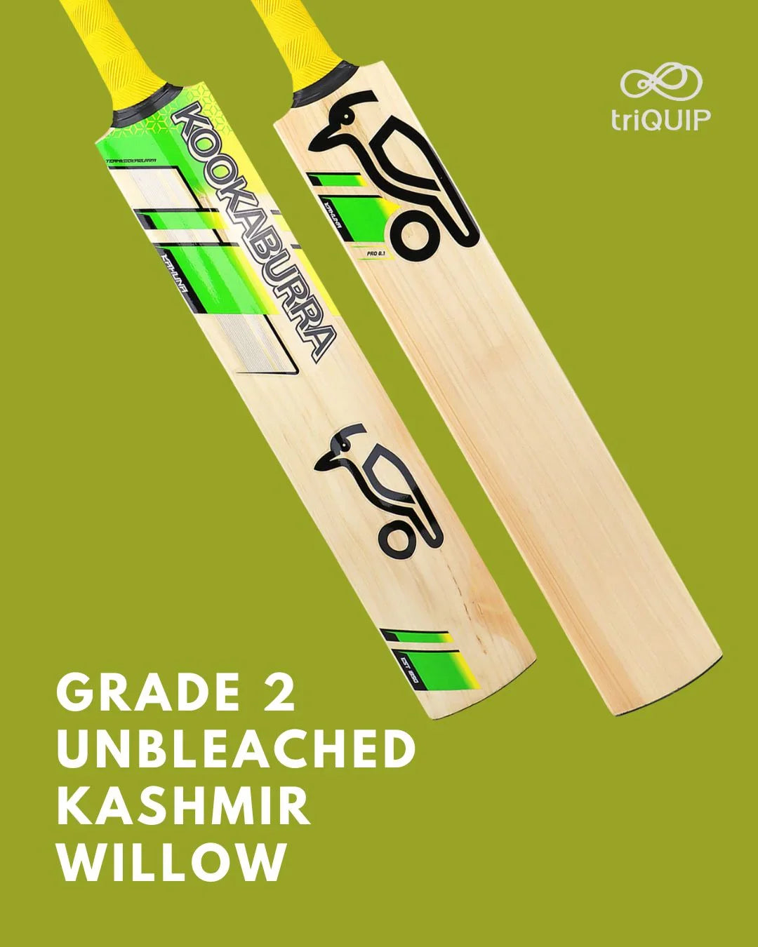 KOOKABURRA Kahuna Pro 8.1 Junior Kashmir Willow Cricket Bat