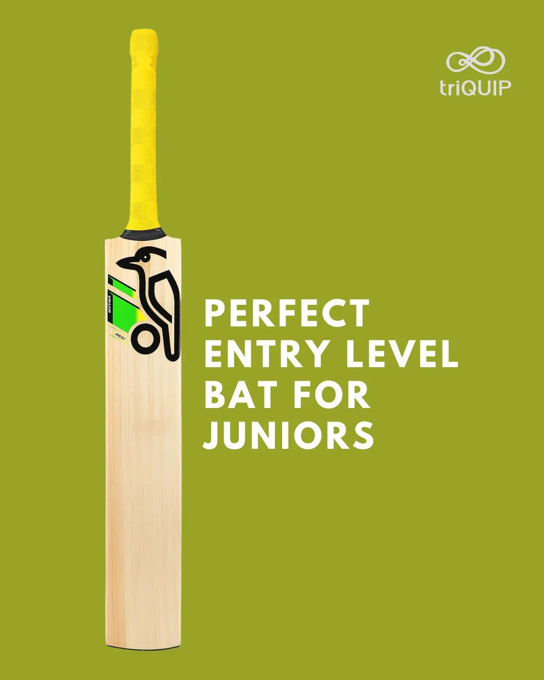 KOOKABURRA Kahuna Pro 8.1 Junior Kashmir Willow Cricket Bat