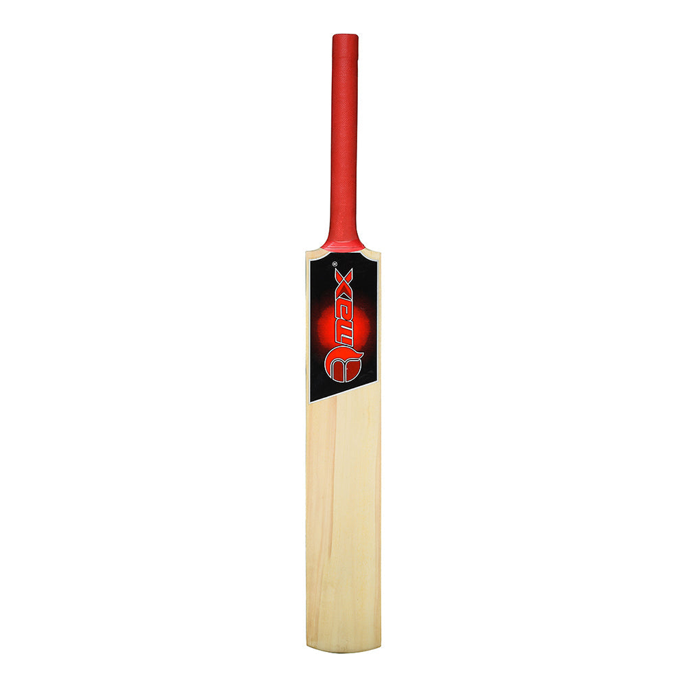 R-Max Kashmir Willow Tennis & Leather Ball Cricket Bat with Bat Cover | Kibi Sports R-Max