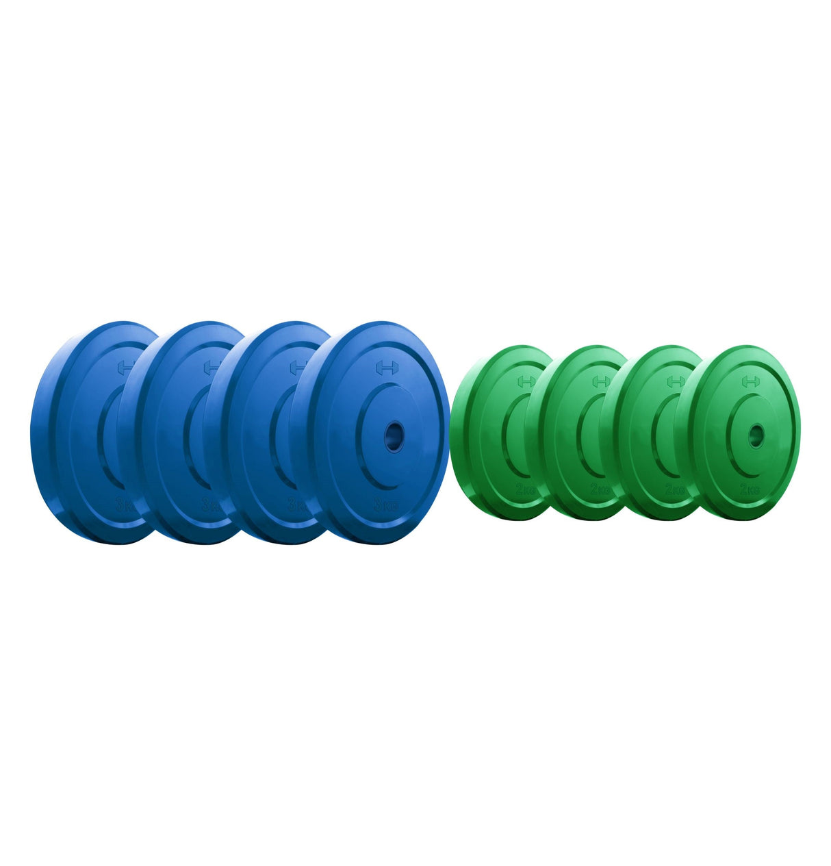 Kore Coloured 10-40 Kg Spare Weight Plates Combo (RW-CP-COMBO16)