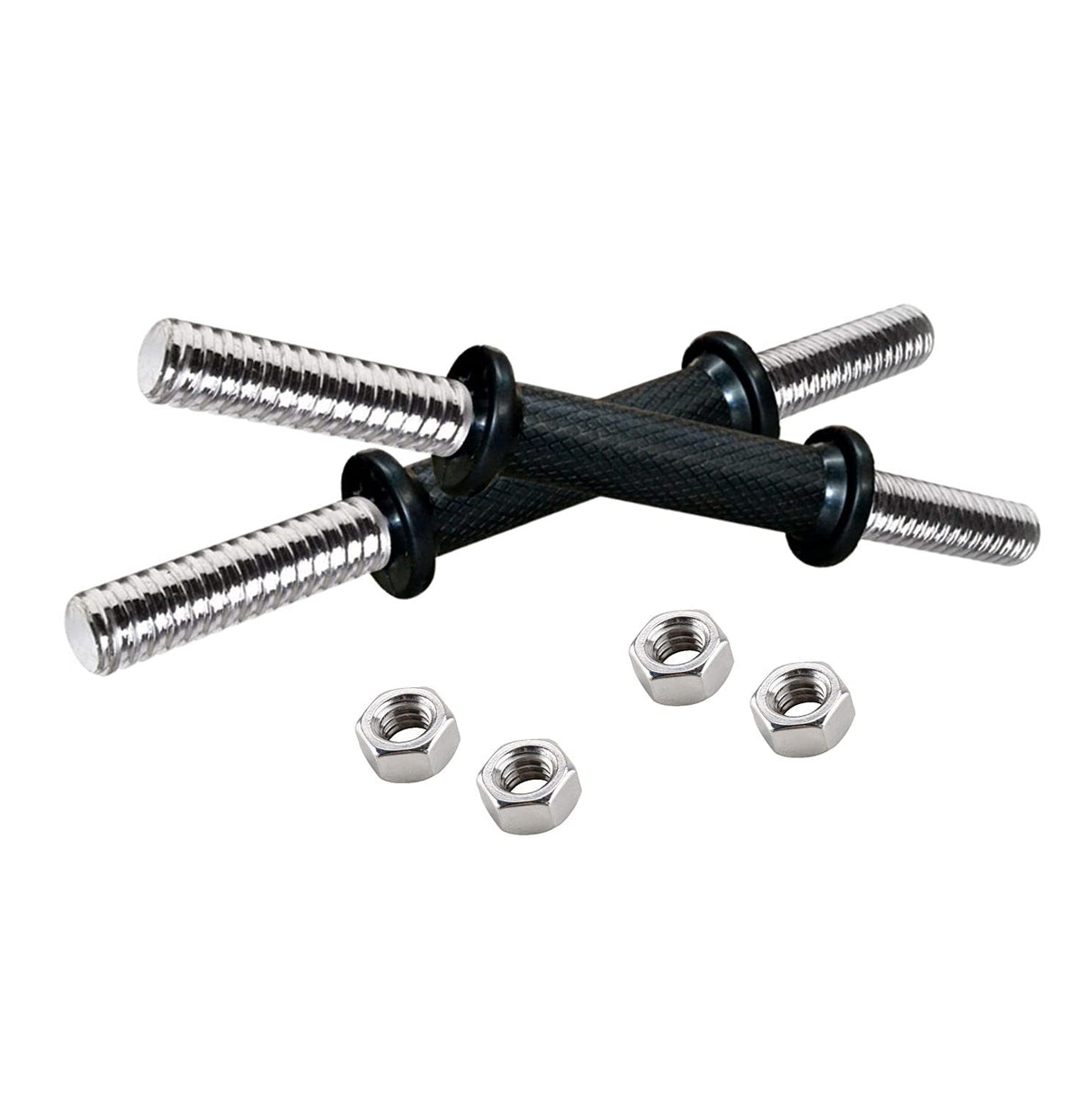 Kore Professional Metal Integrated Rubber Plates DM-10-50 KG Combo 16 Adjustable Dumbbells Set (PRO-DM-COMBO16)