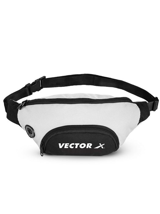 Vector X Stylish Waist Travel Hiking Chest/Fanny Bag with Adjustble Waist Belt, Pouch Sports Pack for Men and Women Premium Stitching, Handy,Versatile, Waterproof Bum Bag