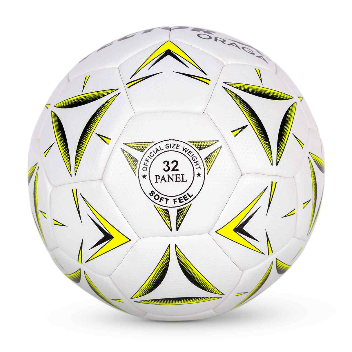 Vector X 32 Panel ORAGA Embossed PU Thermofused Indoor/Outdoor Futsal Football with Latyex Bladder Suitable for Match and Training for Adut and Kids 10-14 Years