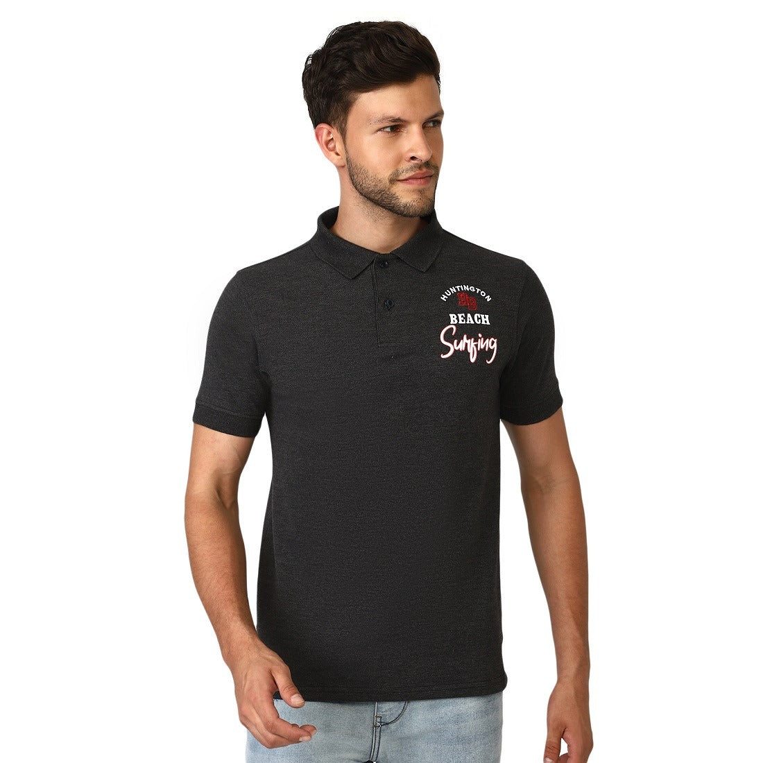 Men’s Regular Fit Polo TShirt Black
