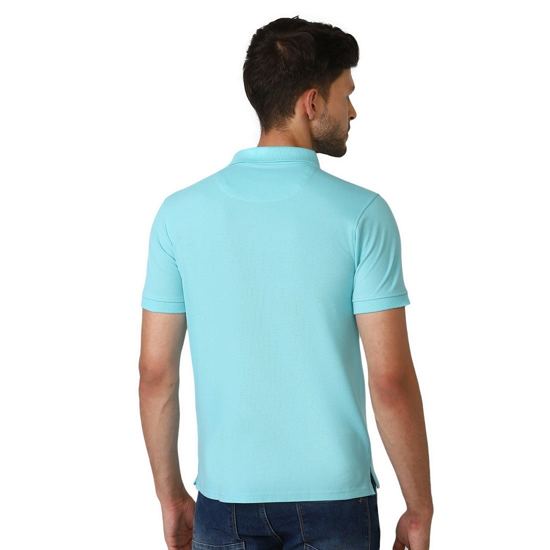Men’s Casual T-Shirt | Polyester Polo Neck Collar T shirt
