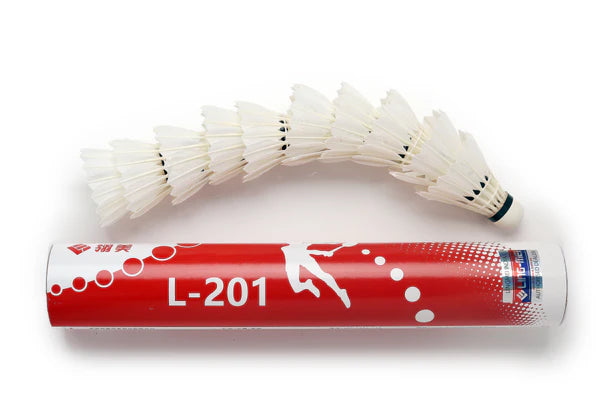 翎美 L201 鹅毛羽毛球(10只装)
