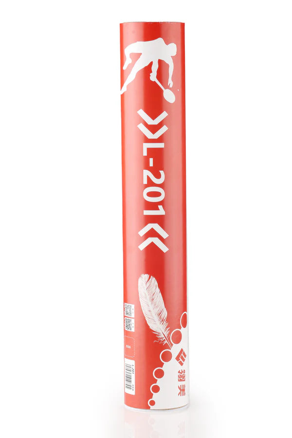 翎美 L201 鹅毛羽毛球(10只装)