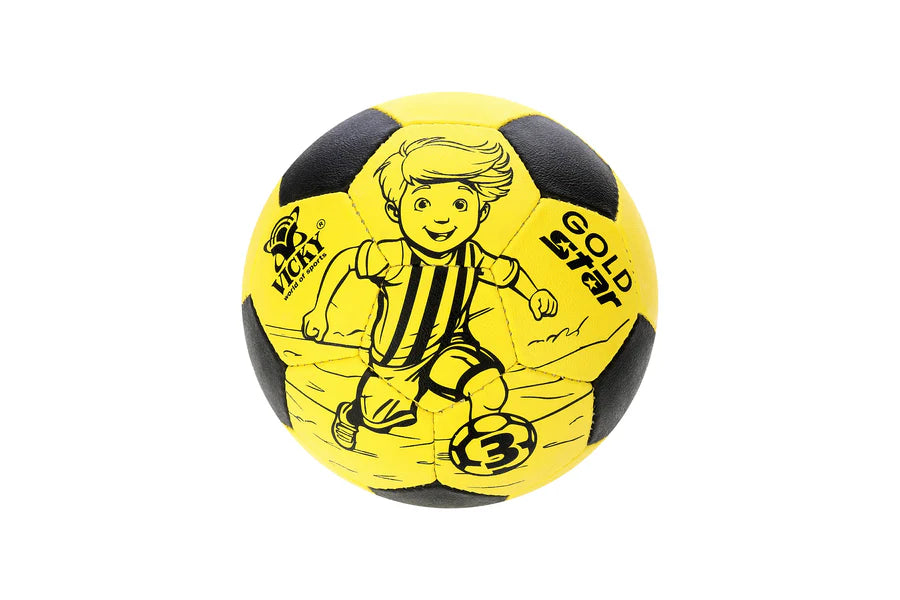 Vicky Gold Star Size 3 Football | Kibi Sports Vicky Sports