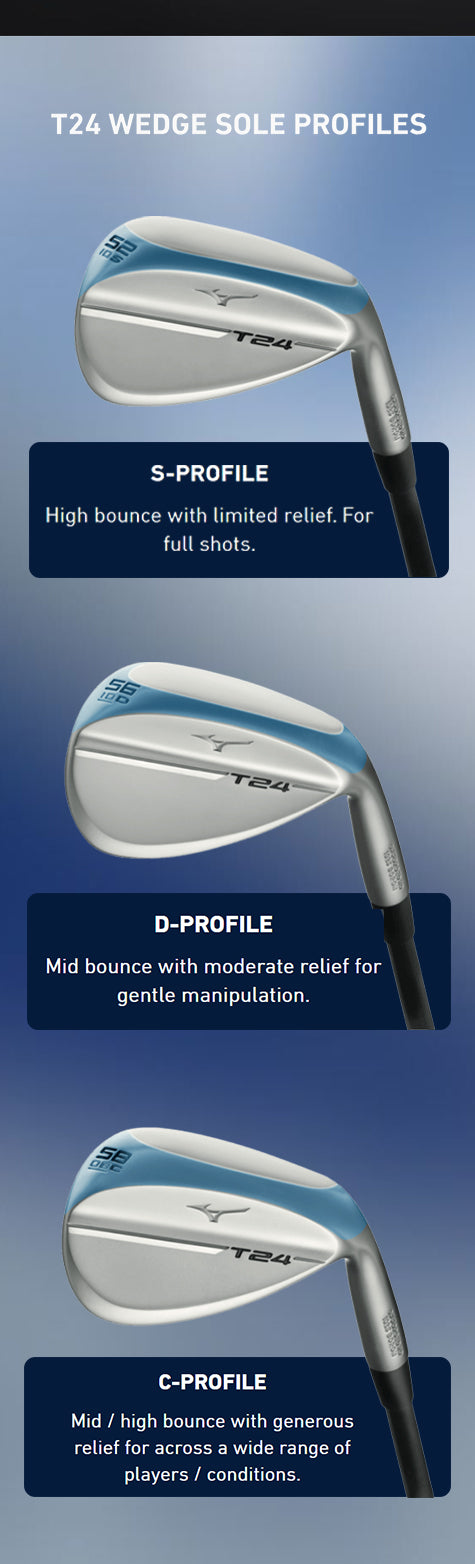 Mizuno T-24 Steel Wedge - Soft White Satin