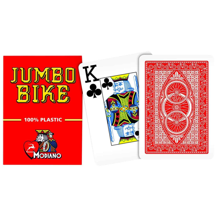 Modiano Jumbo Bike Poker Cards