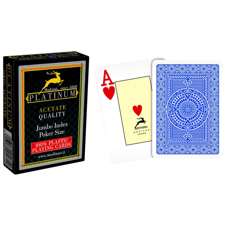 Modiano Platinum Poker Cards