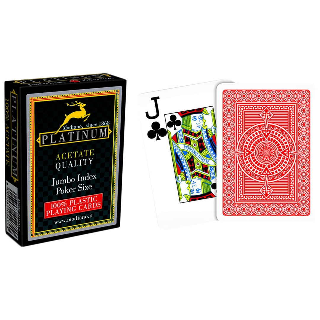 Modiano Platinum Poker Cards