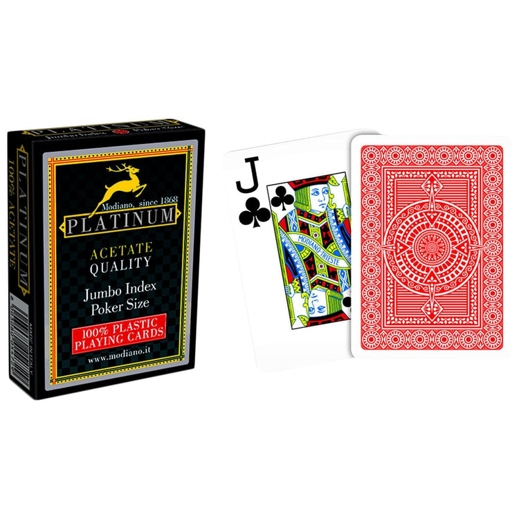 Modiano Platinum Poker Cards