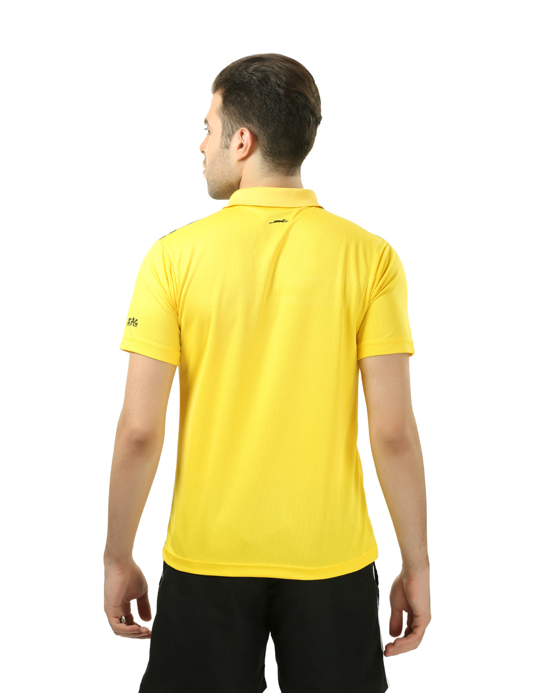 STAG GLOBAL Flare Men's Athletic Fit Polo T-Shirt | Solid Sportswear for Active & Casual Use