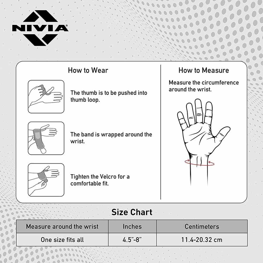 Weight Lifting Wrist Support (Pair)