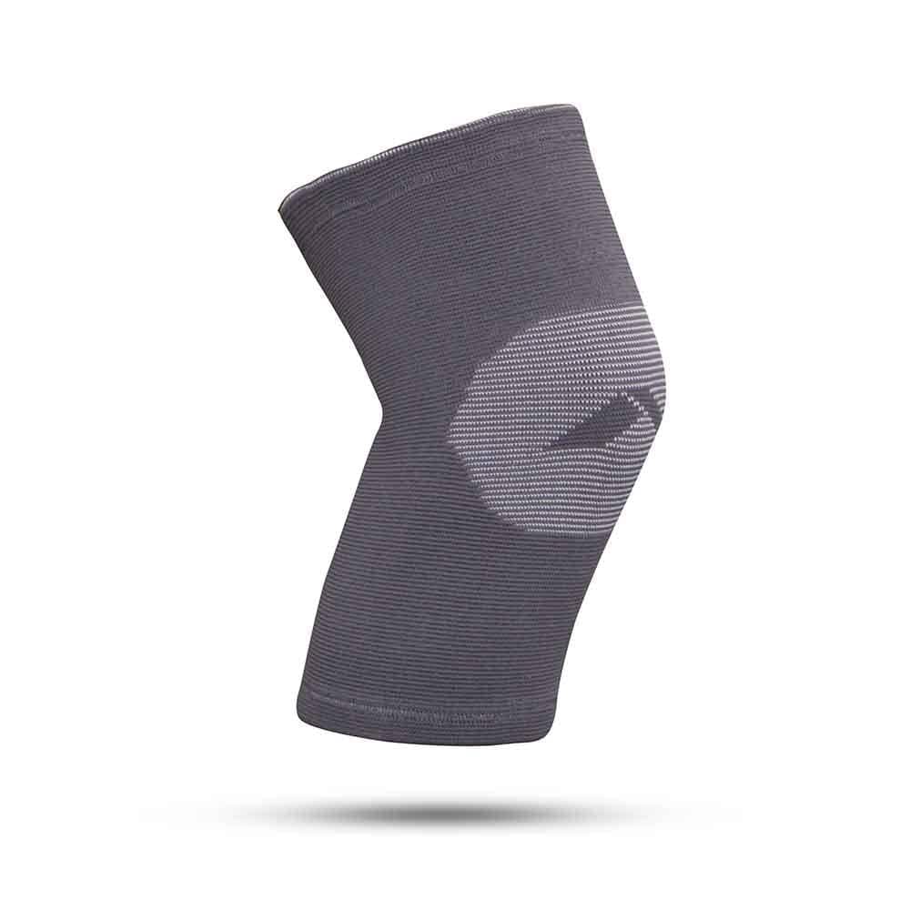 NIVIA Super Soft Knee Support - Slip in , Knee Braces & Sleeves, For Stability & Joint Support Available in S | M | L & GreyColor , Used for All kind of impact Sports