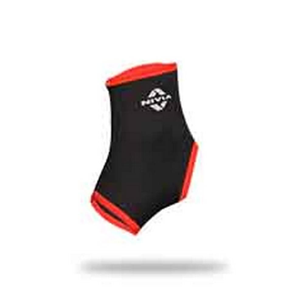 NIVIA Ankle Support Slip in , Ankle Sleeves, Braces or Wraps , For Stability & Joint Support Available in S | M | L & Black / Red Color , Used for All kind of impact Sports