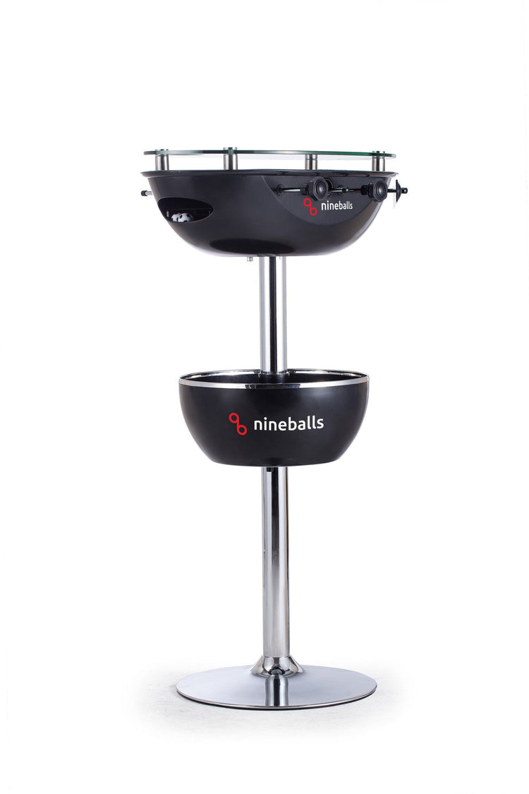 2 in 1 Party Foosball Table - Black