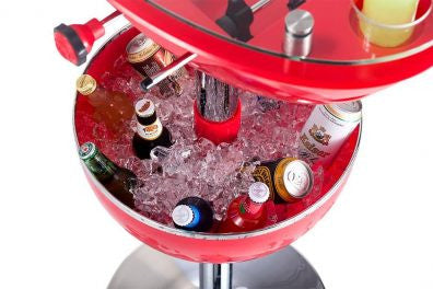 2 in 1 Party Foosball Table - Red