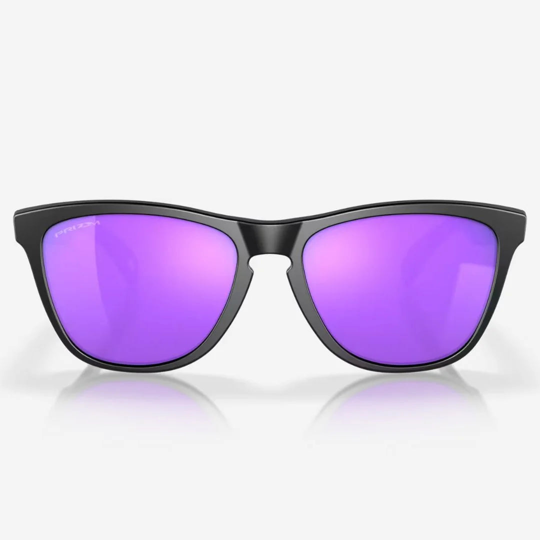 OAKLEY Frogskins™ Sunglasses - Prizm Violet Lenses, Matte Black Frame